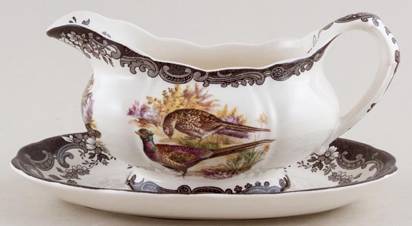Sauce Boat and Stand c1970
